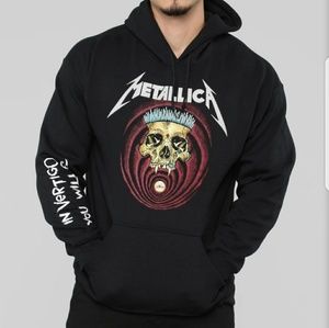 Fashion Nova Metallica Hoodie (New in bag)